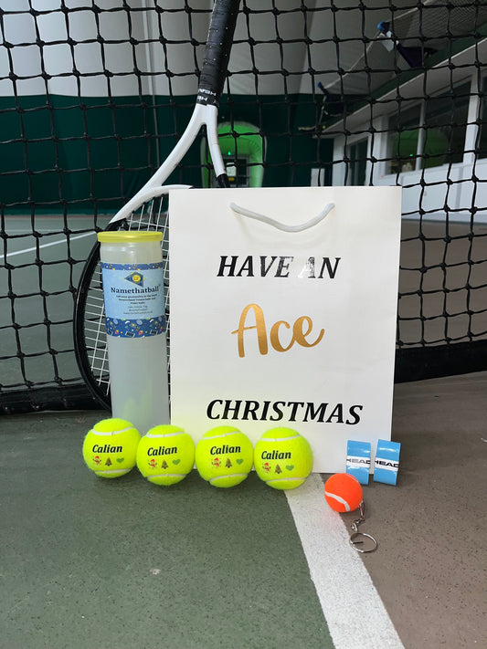 personalised tennis ball