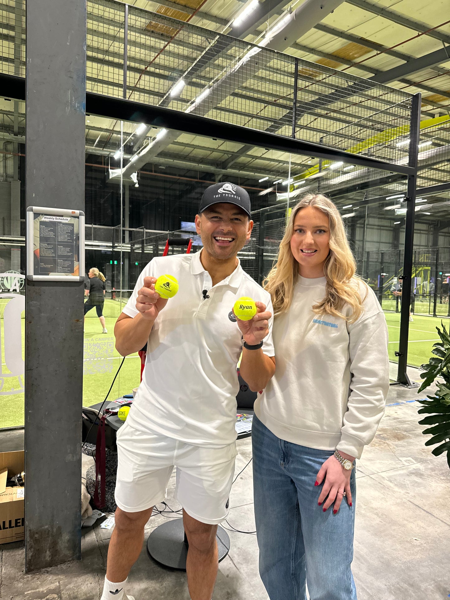 Namethatball - Live Personalisation station - Padel & Tennis balls