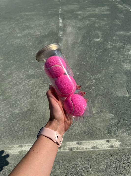 personalised tennis ball