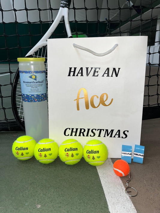 NTB- Personalised Christmas Tennis Gift bag