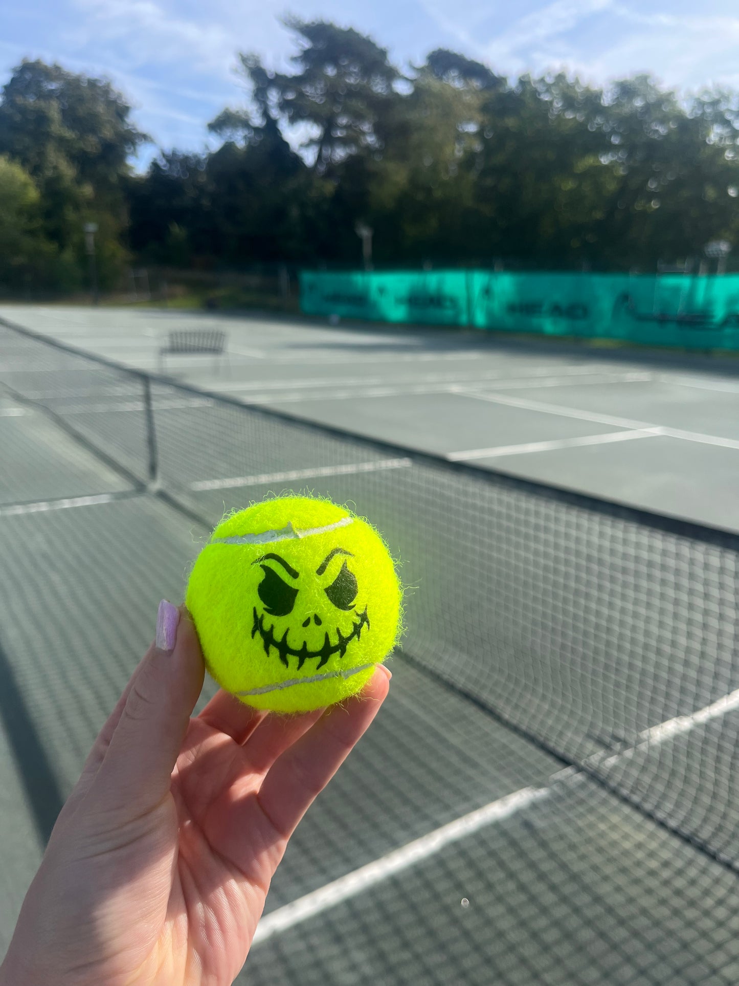 NTB - Personalised Tennis balls - Jack’o’Lantern