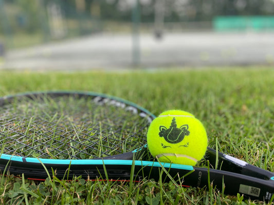 personalised tennis ball
