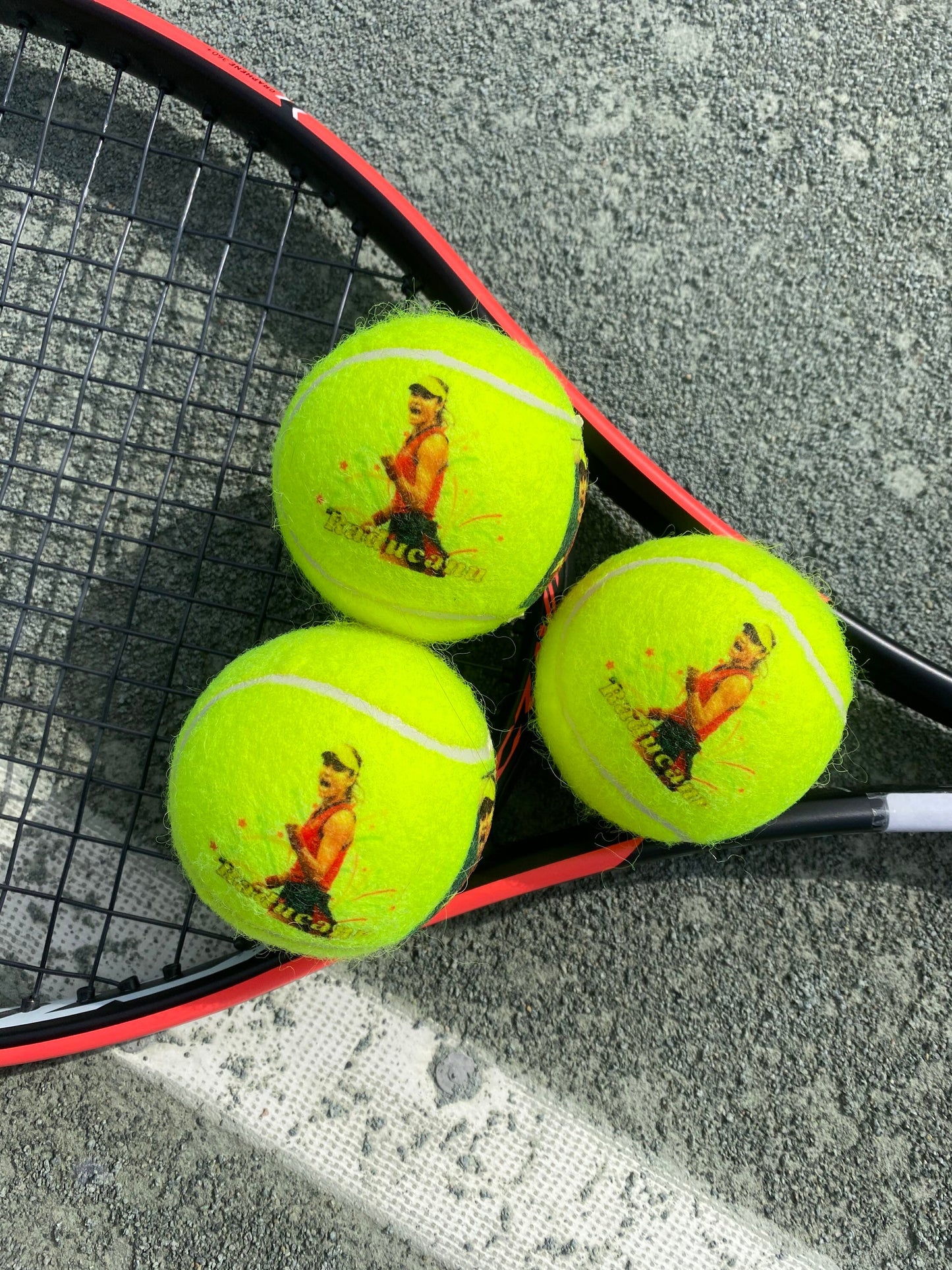 NTB - Personalised Adult Tennis balls - EMMA RADUCANU