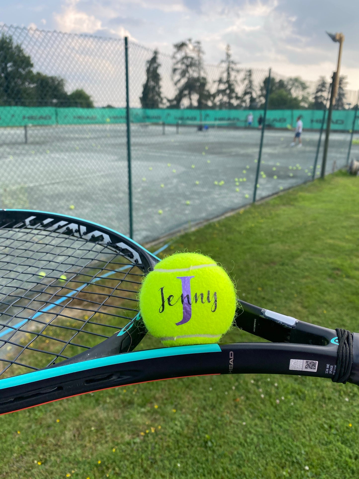 NTB - Personalised Adult Tennis balls - Name & Initial