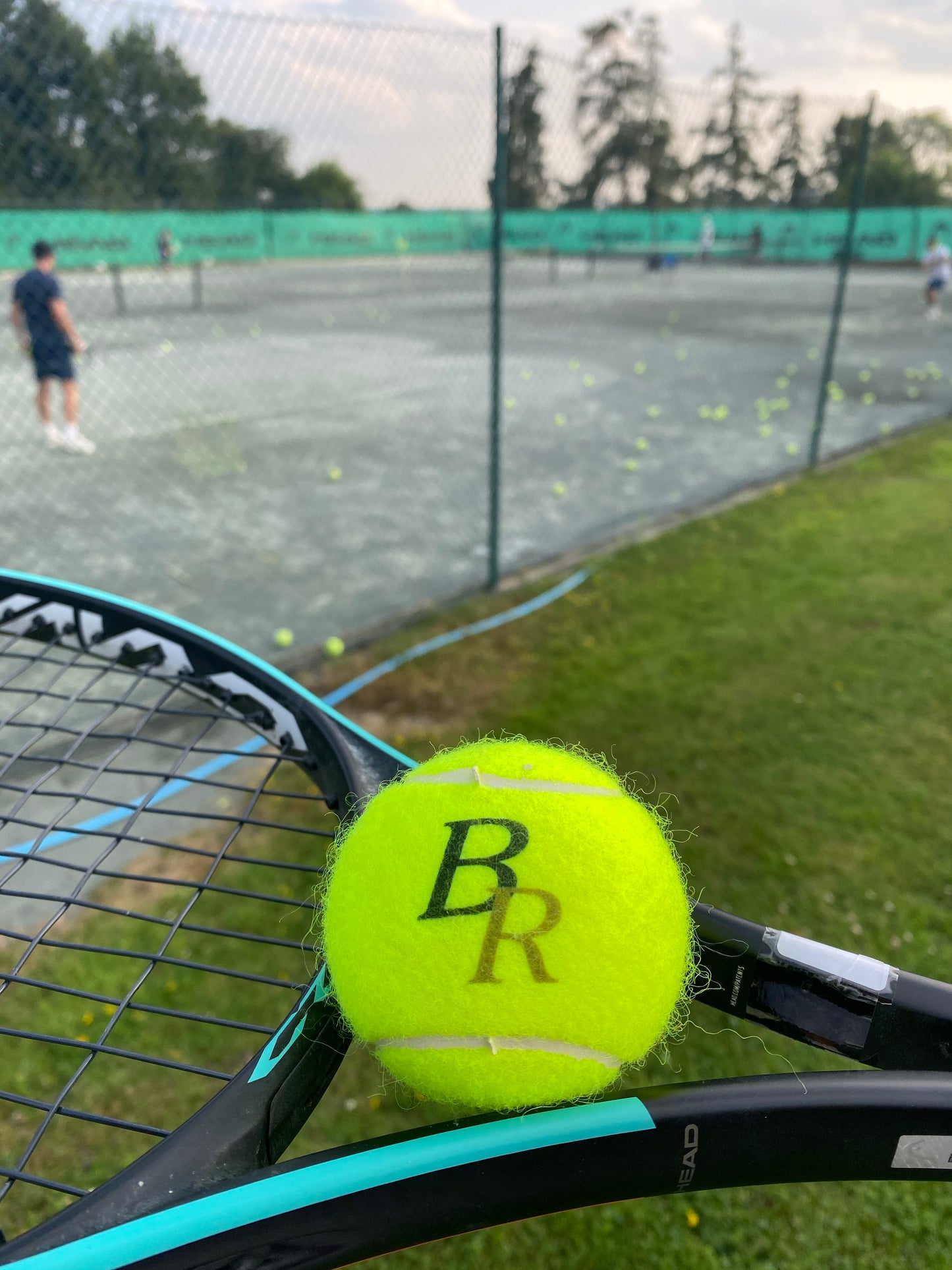 NTB - Personalised Adult Tennis balls - Double Initial