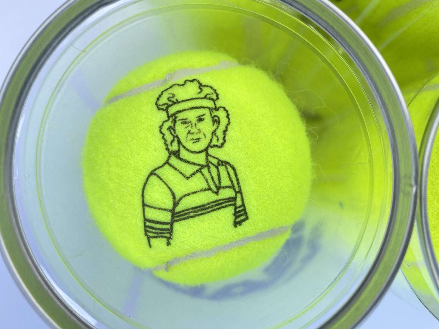 NTB - Personalised Adult Tennis balls- John McEnroe