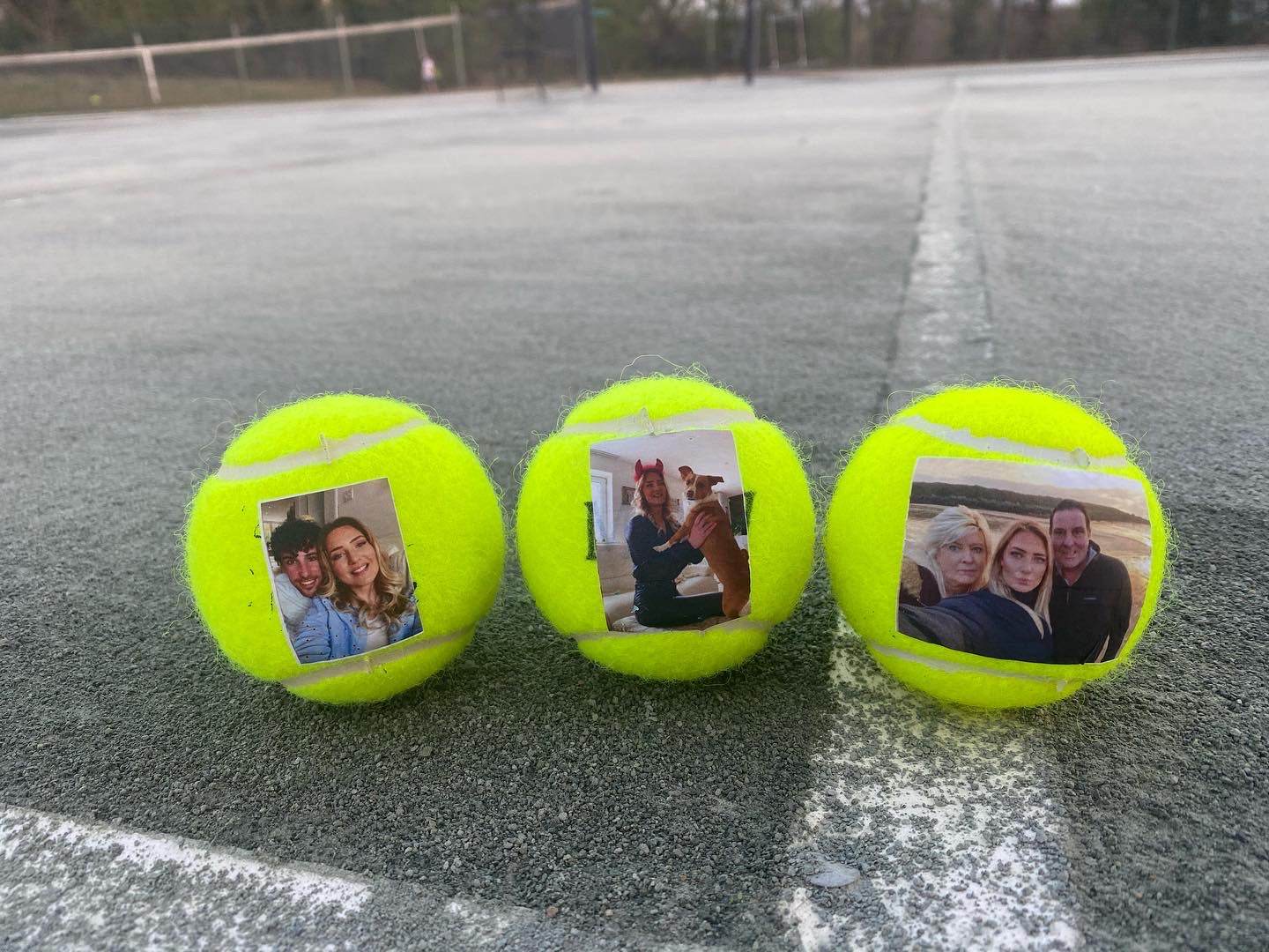 NTB Personalised tennis balls - Photo edition