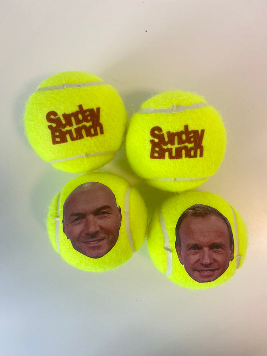 personalised tennis ball
