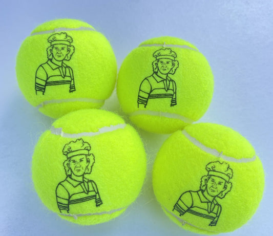 personalised tennis ball