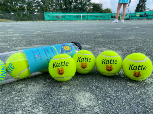 NTB Personalised Adult's Tennis Balls - Emoji Edition