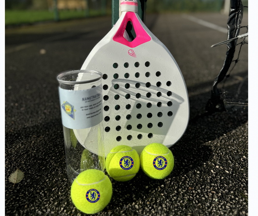 Namethatball - Custom Printed Padel balls - Football Teams - Chelsea