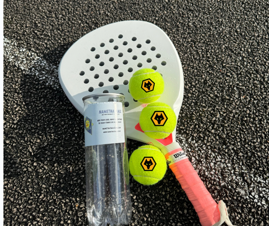 Namethatball - Custom Printed Padel balls - Football Teams - Wolves
