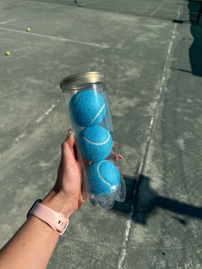 NTB - Personalised Tennis Balls - Blue