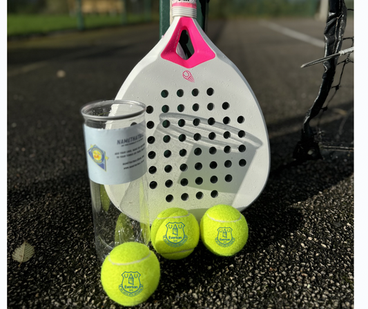 Namethatball - Custom Printed Padel balls - Football Teams - Everton