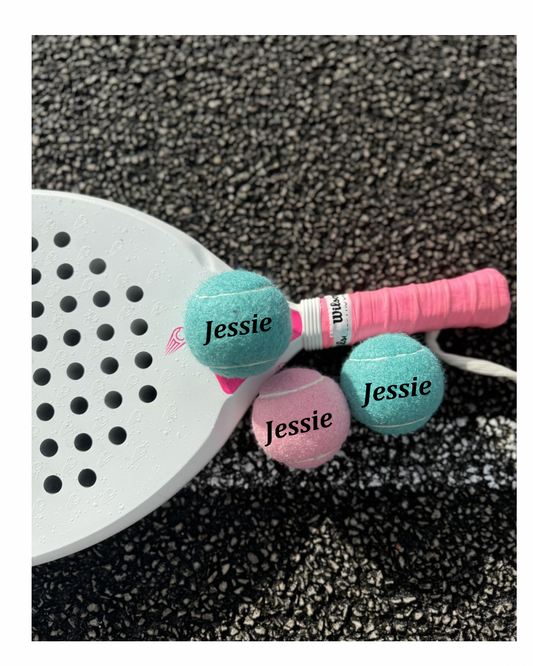 Namethatball - Customised Padel Balls - Bubblegum