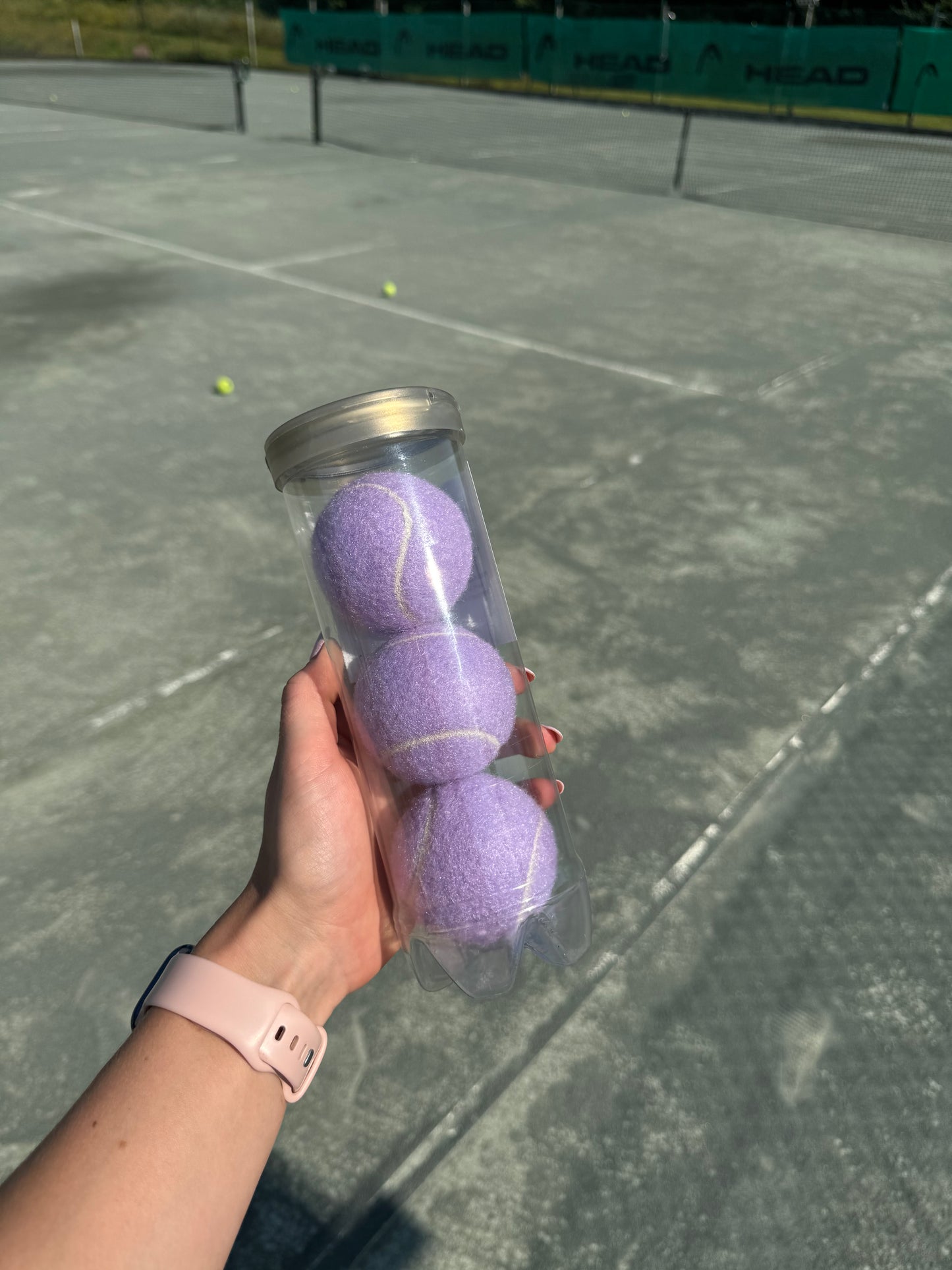 NTB - Personalised Tennis Balls - LILAC