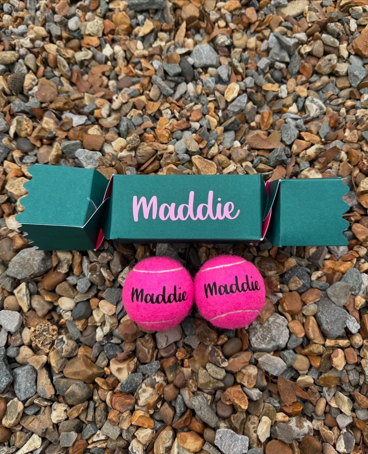 NTB - Personalised Dog balls - Christmas Cracker