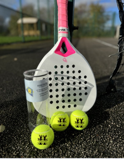Namethatball - Customised Padel balls - Christmas name & initial