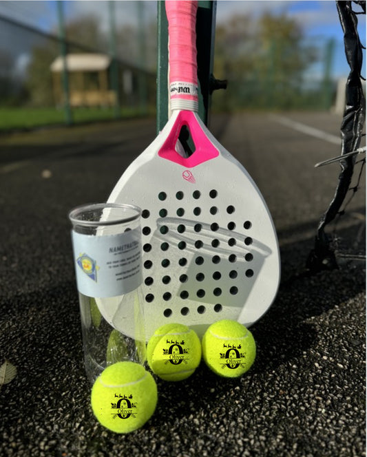 Namethatball - Customised Padel balls - Christmas name & initial