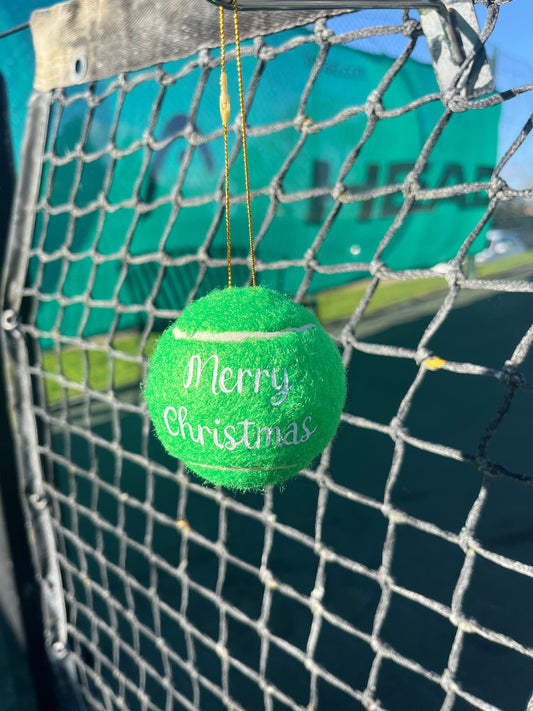 personalised tennis ball