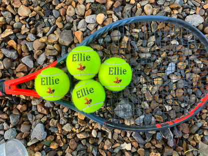 NTB Personalised Adult's Tennis Balls - Emoji Edition
