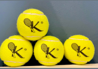 NTB - Personalised Adult Tennis Balls - Racket initial