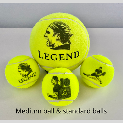 NTB Personalised Adult's Tennis Balls - Iconic Tennis Players Edition