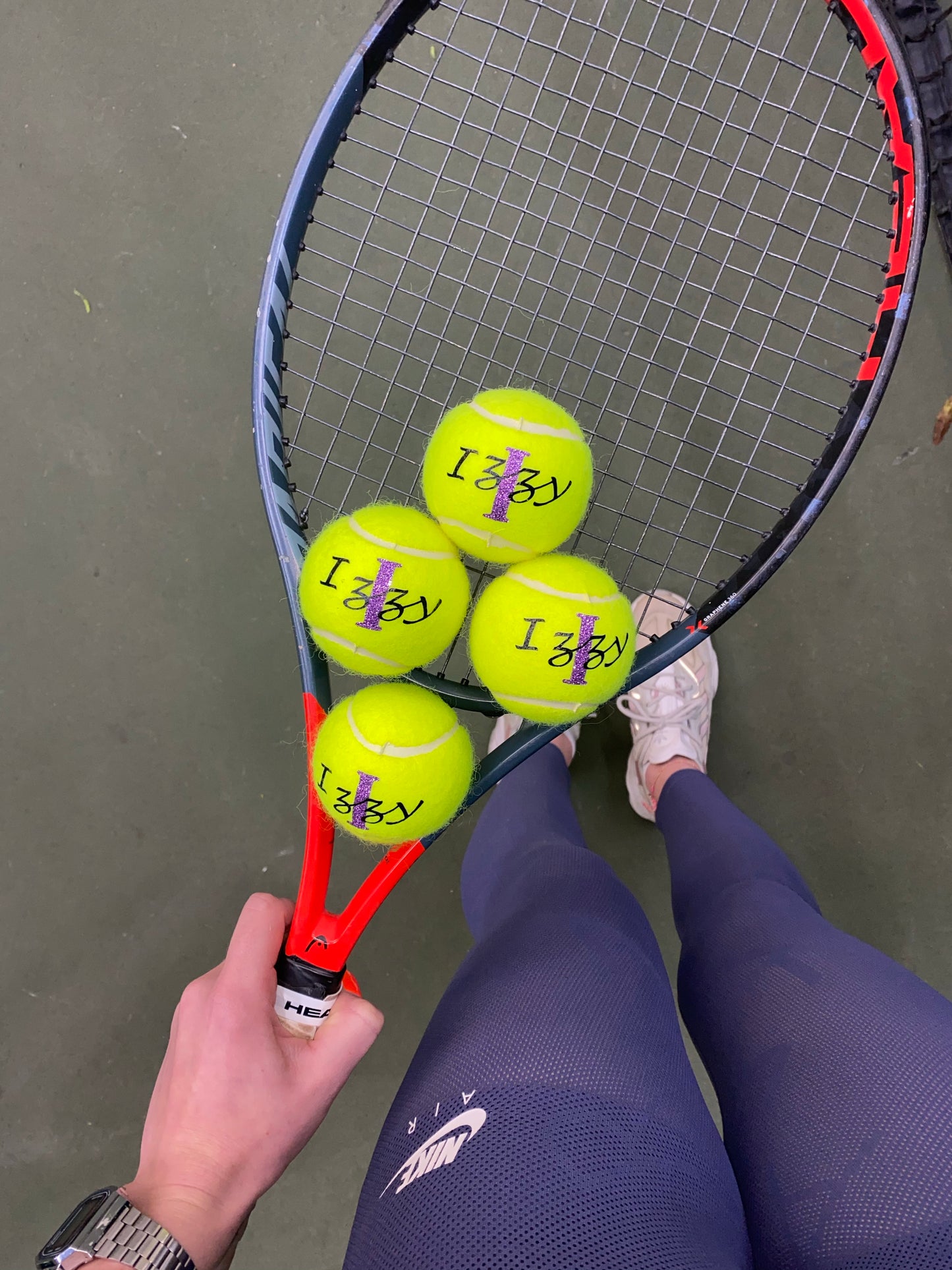NTB - Personalised Adult Tennis balls - Name & Initial