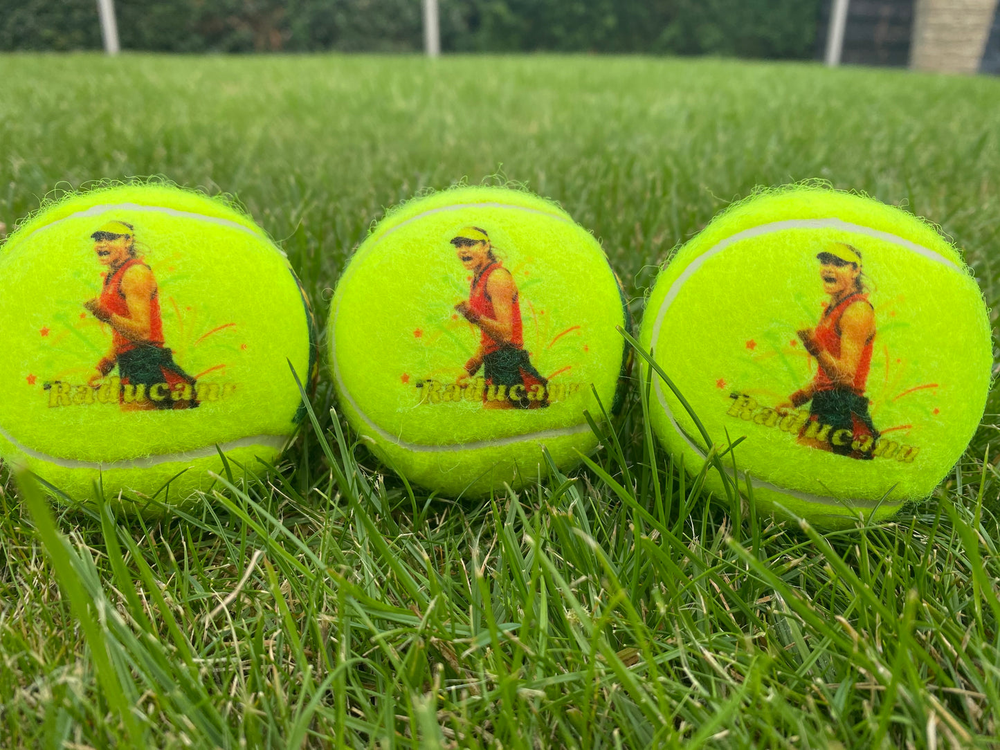 NTB - Personalised Adult Tennis balls - Emma Raducanu