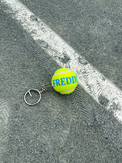 NTB Personalised  Tennis Ball Keyring