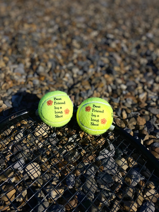 NTB - Personalised Adult Tennis balls - Best Friend