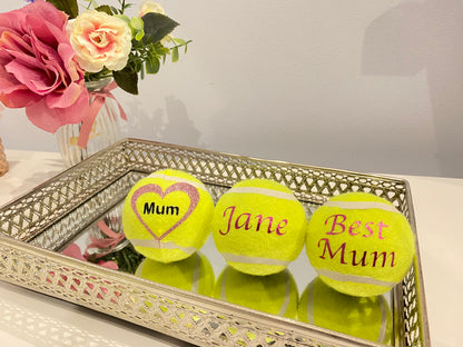 NTB - Personalised Adult Tennis Balls - Mothers day